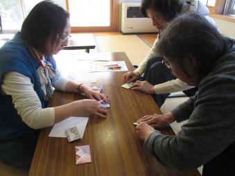 お手本をみながら作りました