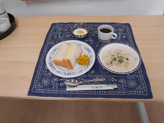 本日の試食♪おしゃれで美味しそう♪