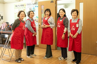 ７名の委員会メンバーで楽しく活動しています♡（つどい当日は２名お休み）