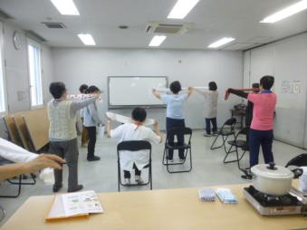 立って体操