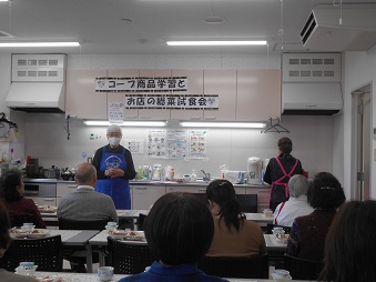 委員さんによるコープ商品学習！