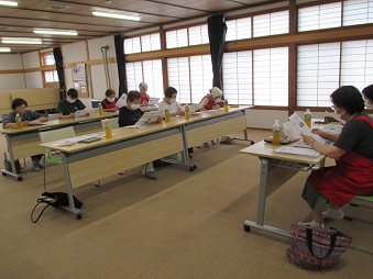 しおりの学習の様子！