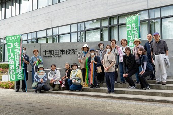 上北地域の行進参加の皆さん！下北地域からも参加しました♪