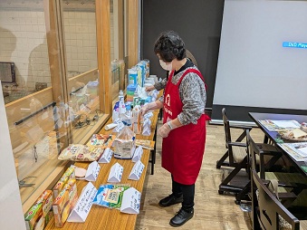 コープ商品の展示①