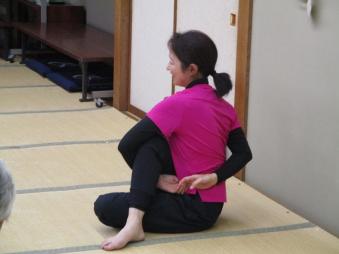 廣谷先生のすばらい柔軟性