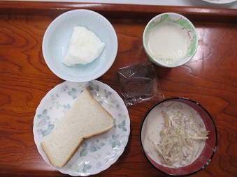 試食品です。もやし坦々スープ絶品です♪