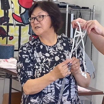 講師の下北地域区理事　川岸朋美さん