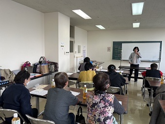 　講師 千葉さんの「トータルビジョン」