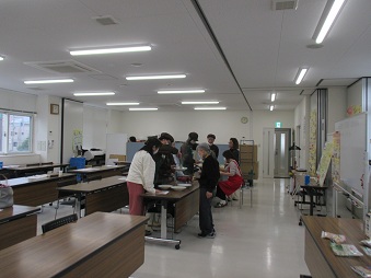 職員も調理に参加！