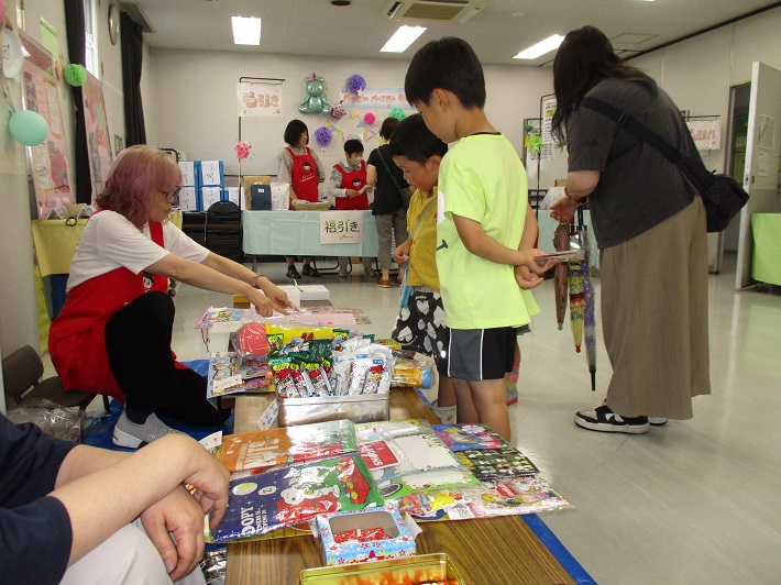 あたりをねらってくじに挑戦！