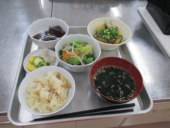 試食品です。ヘルシーで美味しそう♪