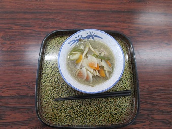 戦時中のすいとん試食！