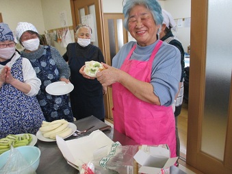 どんだほれ！見本♪拍手パチパチ