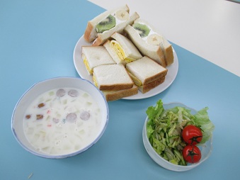 試食品完成！美味しそう♪