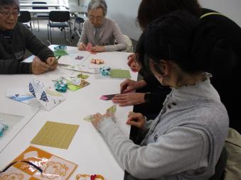 鶴のポチ袋「難しいけど折り方がわかると楽しい」